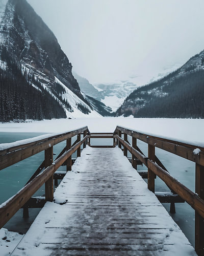 Paysage hivernal