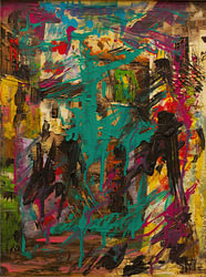 Kleurrijk Urban Street Art Schilderij - Abstract
