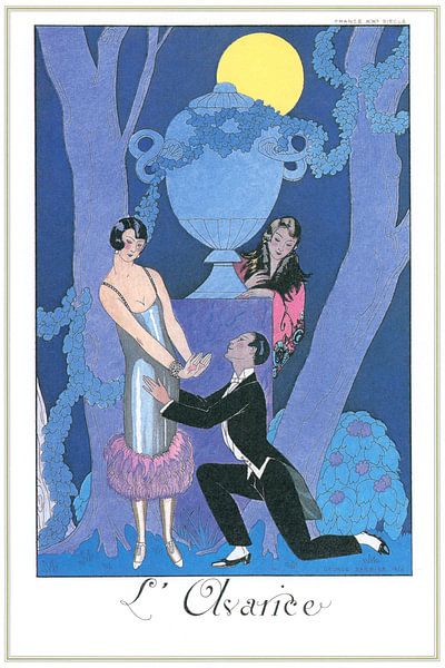 George Barbier - L'Avarice van Peter Balan