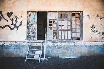 verlaten pand lanzarote van Karen Velleman