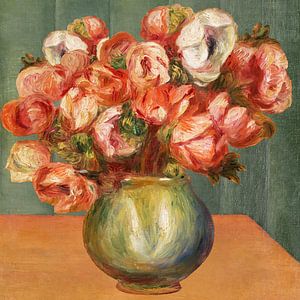 Renoir's Anemones Vase (with bugs)