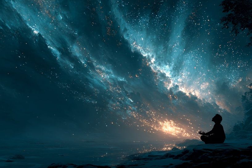 Meditation über das geistige Leben am Abend von Egon Zitter