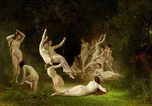 William Bouguereau - Nymphaeum (1878)