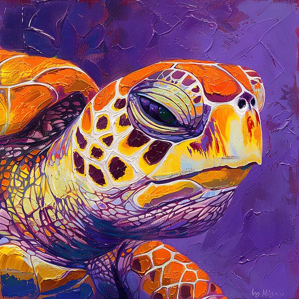 Sea turtle by Poster Art Shop