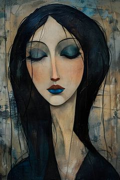 The sad woman by Skyfall