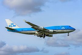 KLM Boeing 747-400 bei der Landung  von Jaap van den Berg