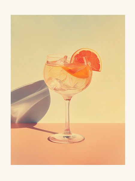 Orange Drink by Malou Studio