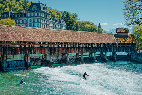 Surfen in Thun