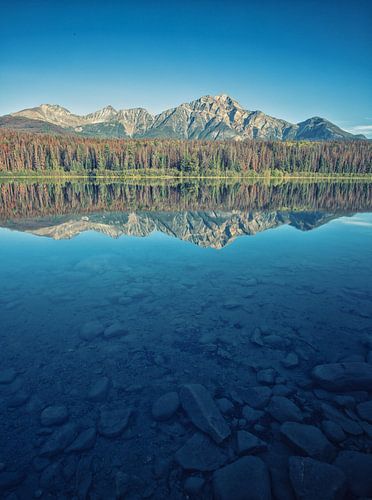 Reflexionen im Patricia-See