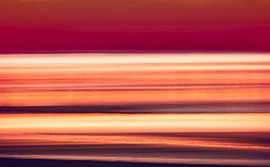 Orange water stripes