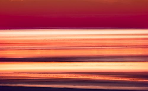 Orange water stripes