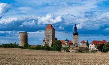 Ein Blick auf die Burg in Querfurt von Andreas Völkel