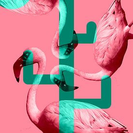 Flamingo Bauhaus sur Matthias Spartz