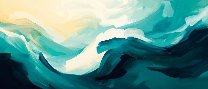 Wave pattern by Poster Art Shop