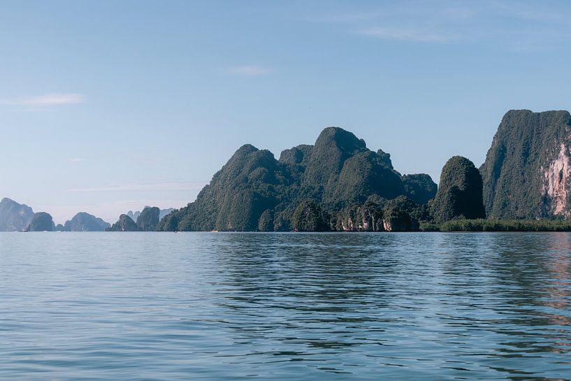 Thailand van af het water van Lindy Schenk-Smit
