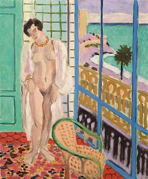 Henri Matisse - Naakt met witte handdoek van Peter Balan