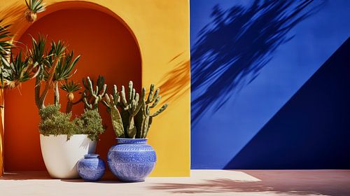 Zonnige Nis met Keramiek