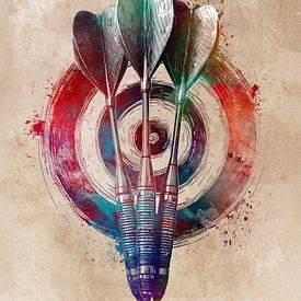 Dart Sport Kunst #Dart von JBJart Justyna Jaszke