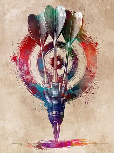 Dart Sport Kunst #Dart von JBJart Justyna Jaszke