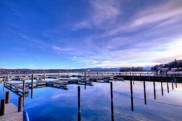Boat landing stage Starberger See by Roith Fotografie