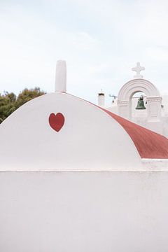 Kirche der Liebe | Fotodruck Insel Mykonos | Griechenland Reisefotografie von HelloHappylife