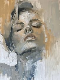 Portrait abstrait moderne sur SPEQ ART