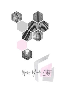 Urban Design NEW YORK CITY No 2 van Melanie Viola