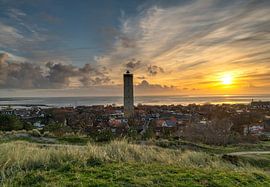 View on West-Terschelling by Marjolein van Roosmalen