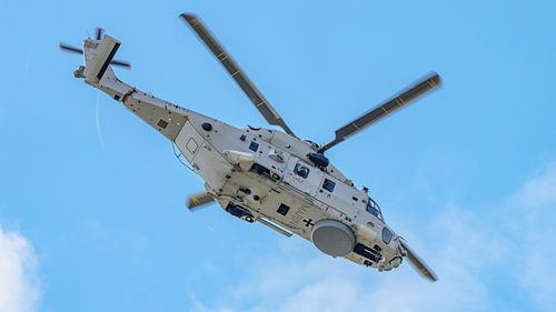 German Navy NH-90 Sea Lion helicopter. by Jaap van den Berg