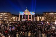 La Porte de Brandebourg de Berlin sous un éclairage particulier par Frank Herrmann Aperçu