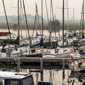 Harbour of Lithoijen, The Netherlands von Wouter Bos