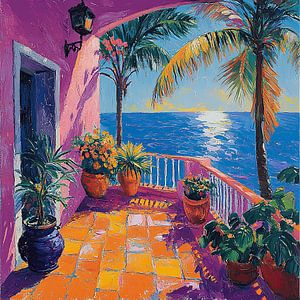 Matisse inspiriert Mediterran