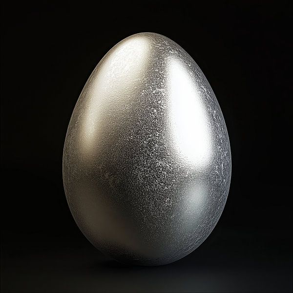 Ei van zilver portret van TheXclusive Art