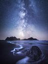 A starry night on the Oregon coast by Daniel Gastager thumbnail