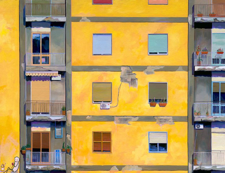 Naples Yellow by jan weber