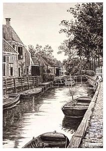 Gedempte Haven Grouw omstreeks 1910