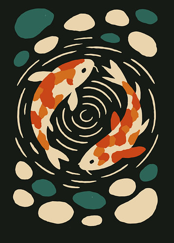 Koi in Motion