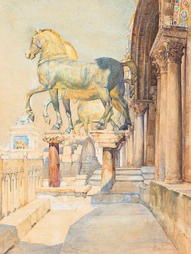 Les chevaux de Saint-Marc par Reginald Barratt sur FParrish Art Prints