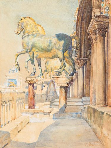 De paarden van San Marco door Reginald Barratt