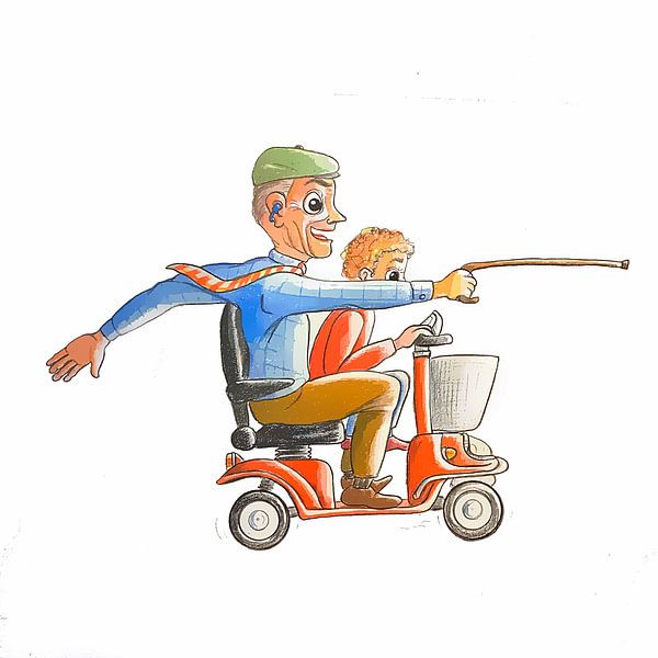 Opa weet de weg par Gert de Goede