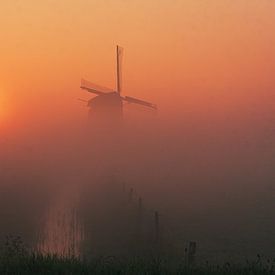 Moulin à vent du Bosmolen sur Henry Oude Egberink