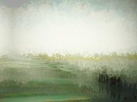 Een veld van expressie. (Natuurgebied, abstract)