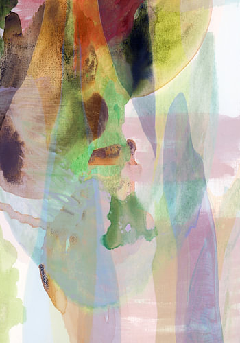 Abstract Watercolor Flow