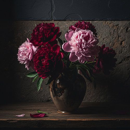 Chiaroscuro-Blüten-Drama