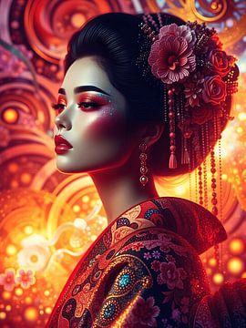 Geisha von Jolique Arte