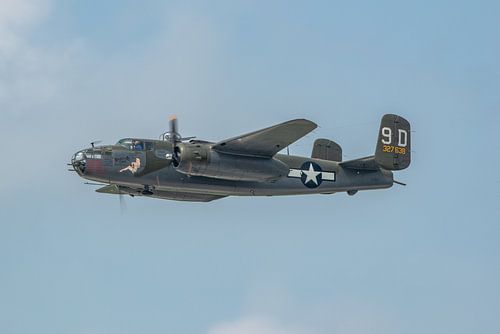 North American Aviation B-25J Mitchell bommenwerper.
