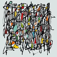 Abstract composition 718