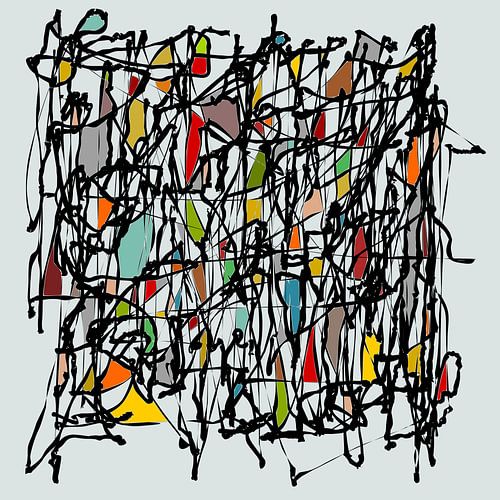 Abstract composition 718