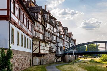 De stad Rotenburg an der Fulda van Roland Brack