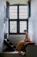 Lady of the castle in a melancholic mood